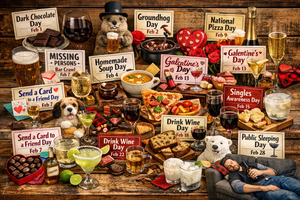 Sips Happen - Your guide to February’s Bizarre and Boozy Holiday’s