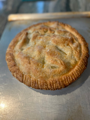 Salted Caramel Apple Pie