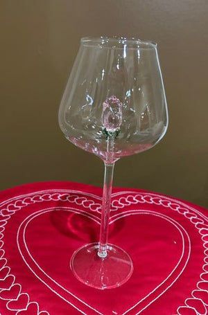 New Valentines Wine Glasses on Sale