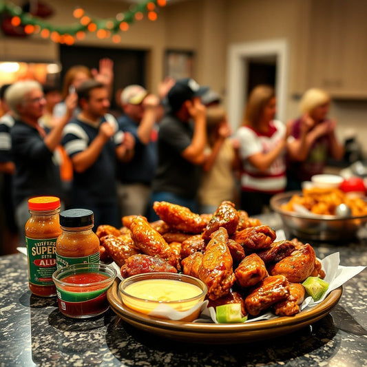 Cajun chicken wings - AroundTheWineCooler