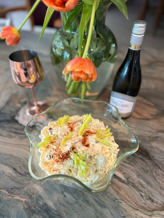 Creamy Potato Salad - AroundTheWineCooler