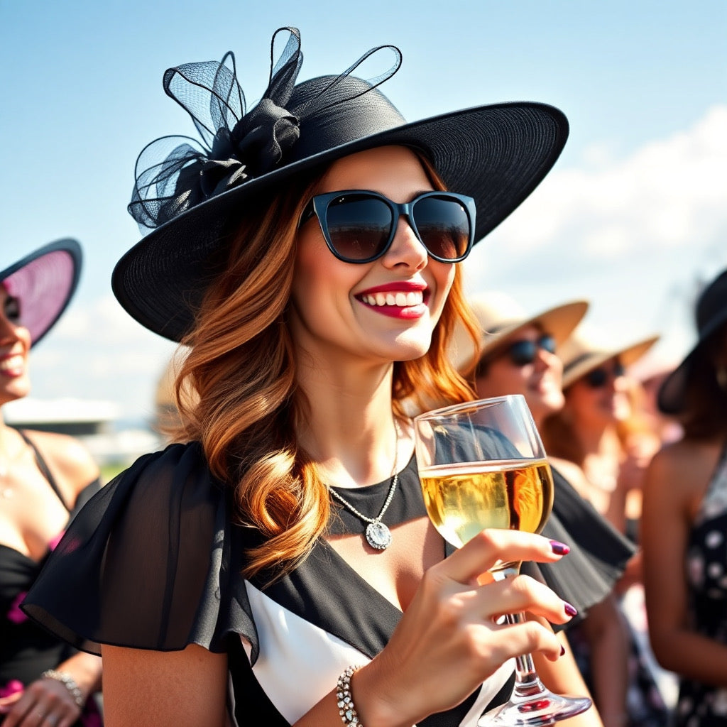 Black &amp; White Day at The Belmont Stakes – A Saratoga Soirée