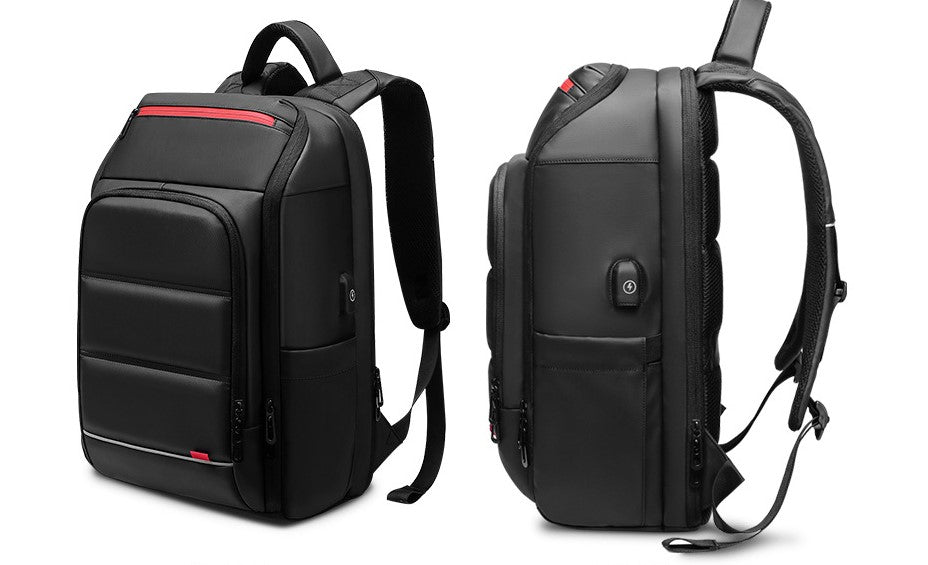 Waterproof Backpack with Multifunctional External USB Port - AroundTheWineCooler