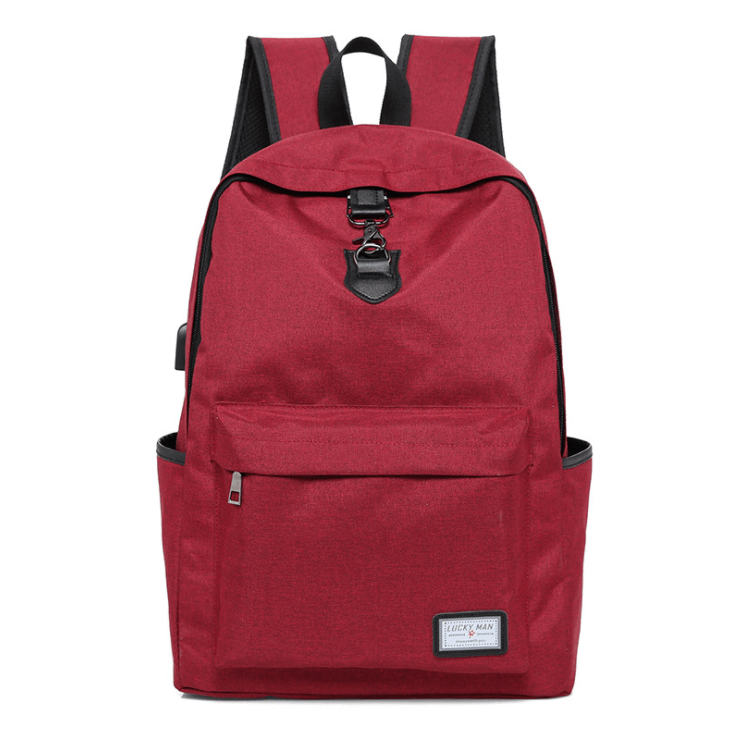 High Quality Grey Anti Theft Backpack - AroundTheWineCooler