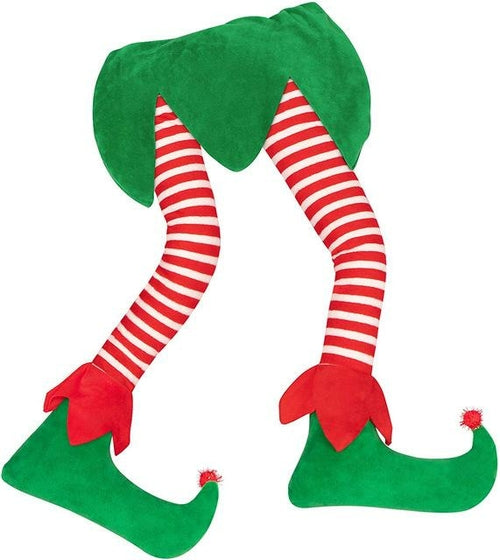 Christmas elf feet tree skirt elf feet Christmas decorations Christmas
