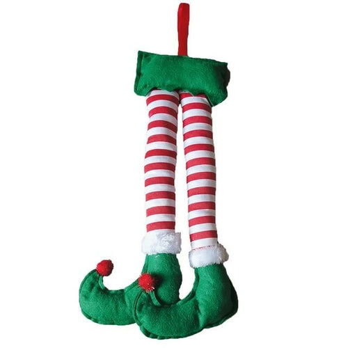 Christmas elf feet tree skirt elf feet Christmas decorations Christmas