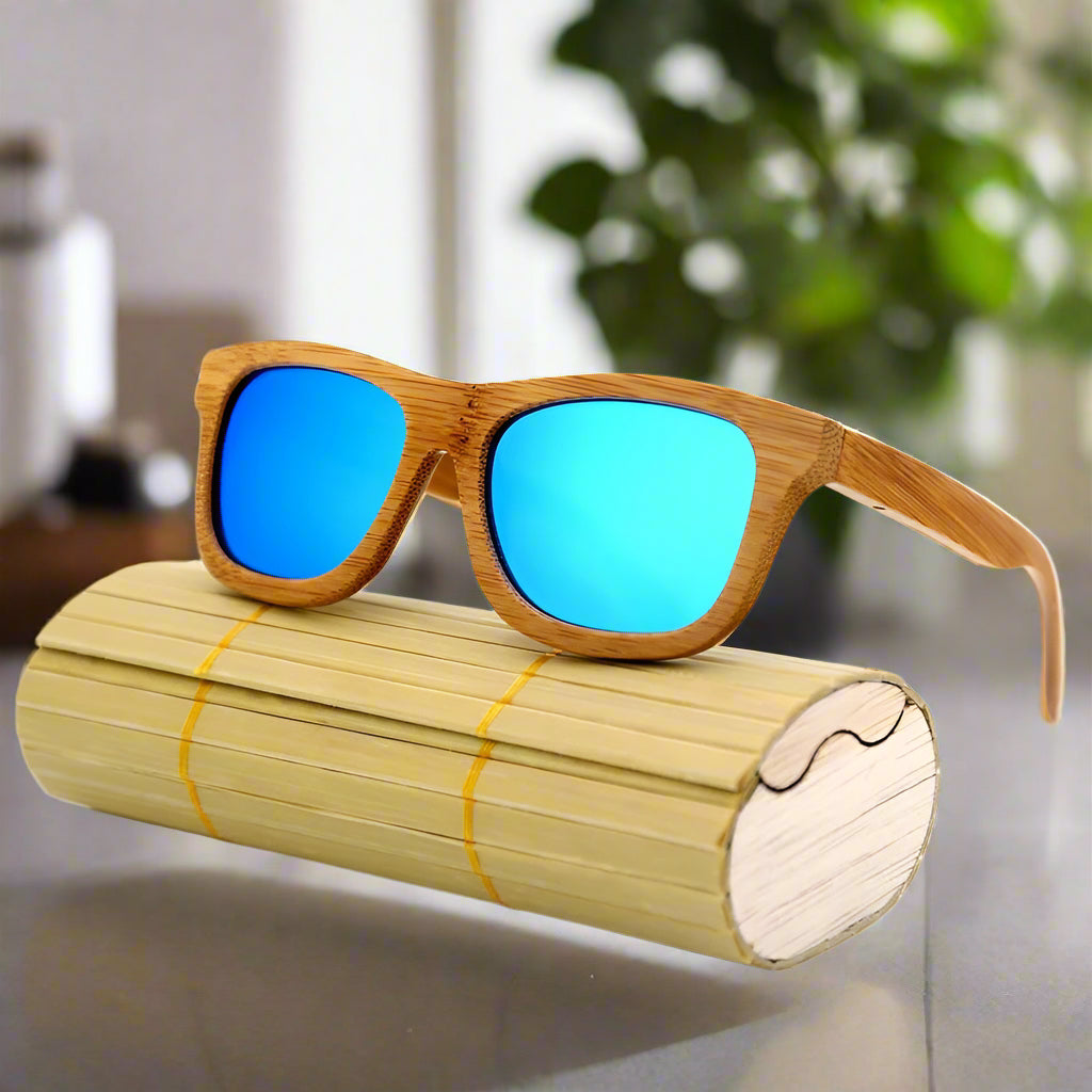 Bamboo Sunglasses - AroundTheWineCooler