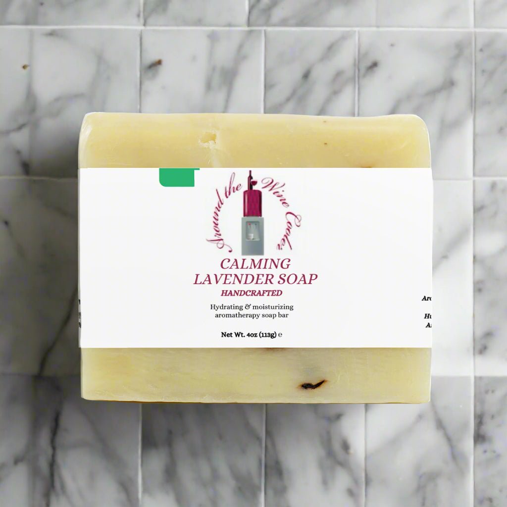 Calming Lavender Soap - AroundTheWineCooler