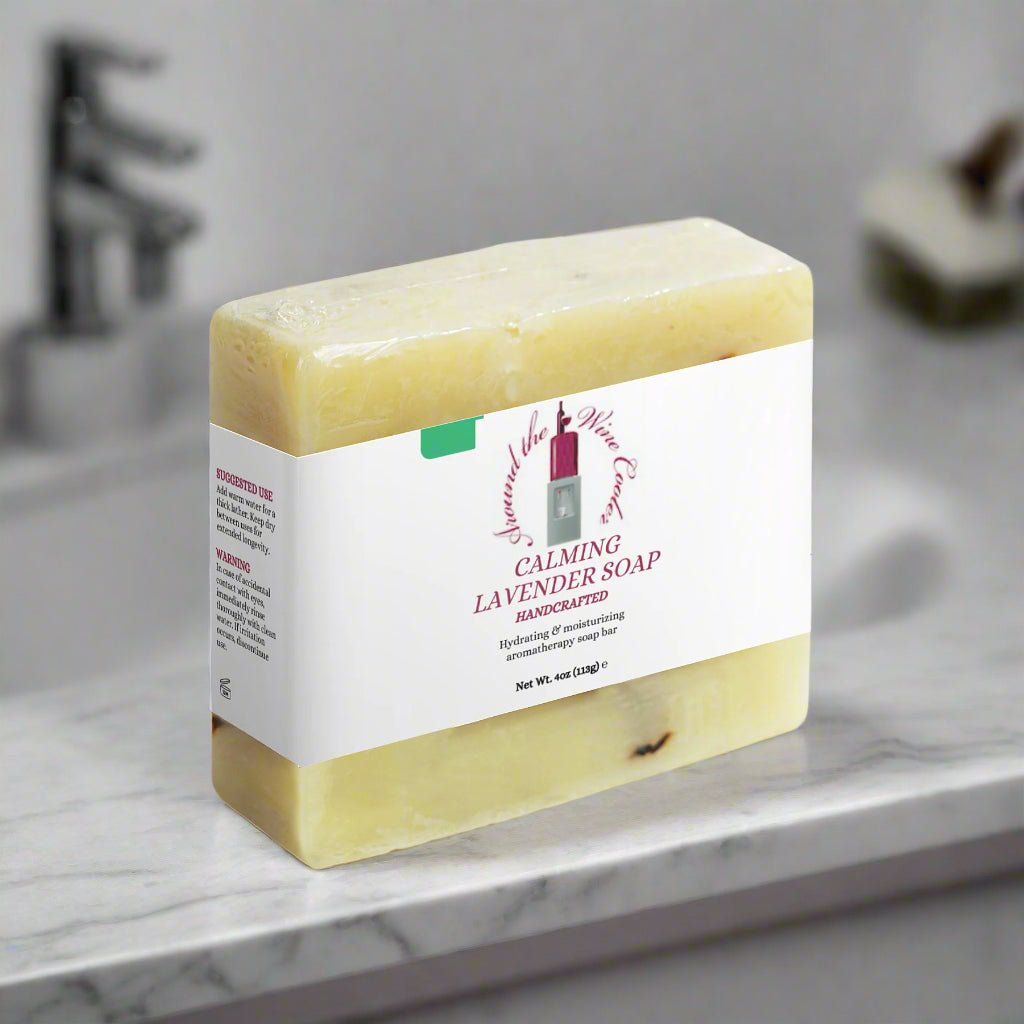 Calming Lavender Soap - AroundTheWineCooler
