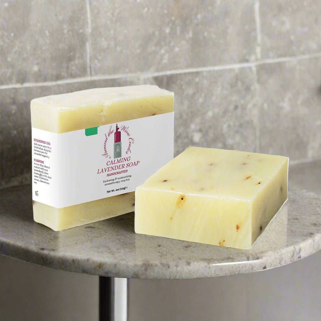 Calming Lavender Soap - AroundTheWineCooler