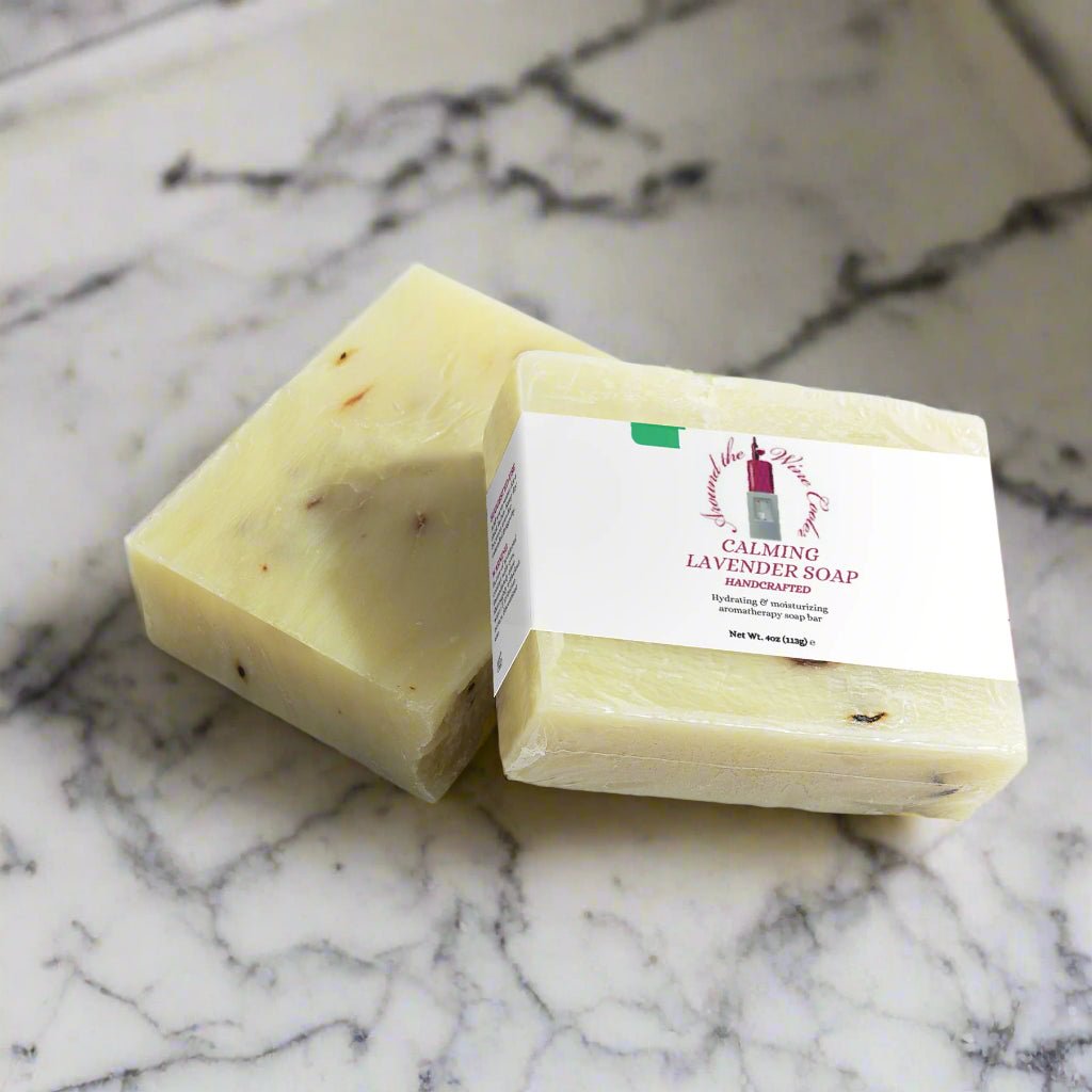 Calming Lavender Soap - AroundTheWineCooler