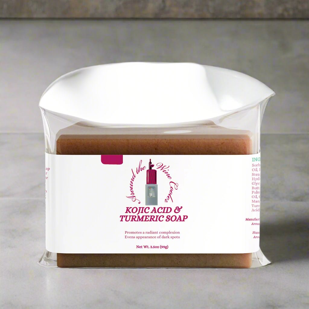Kojic Acid & Turmeric Soap - AroundTheWineCooler