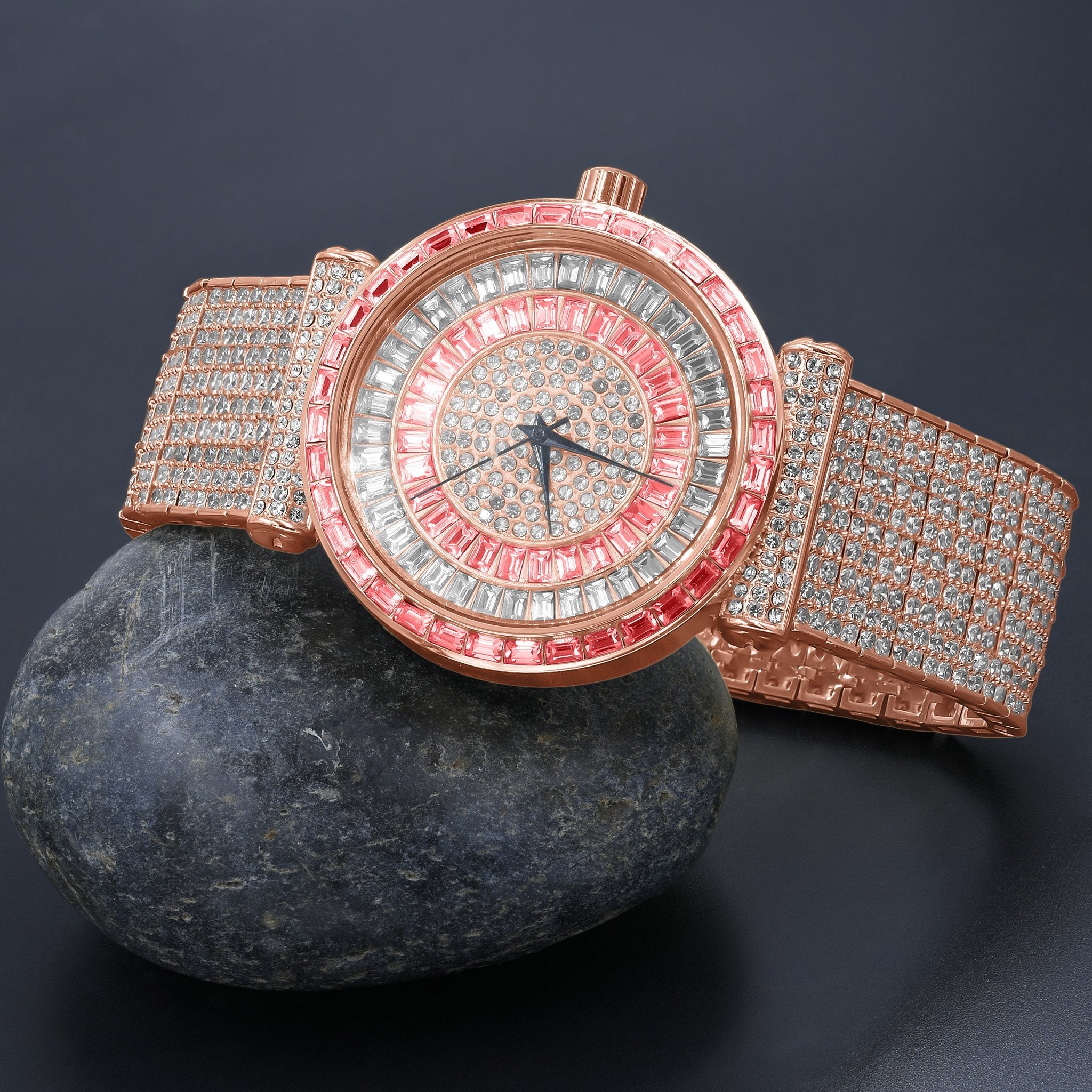 FOXY CZ ICED OUT WATCH | 51103433 - AroundTheWineCooler