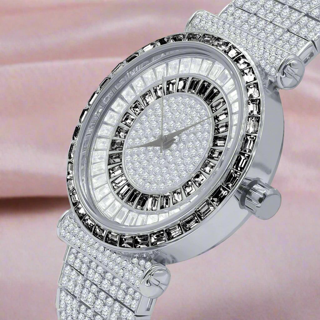 FOXY CZ ICED OUT WATCH | 5110347 - AroundTheWineCooler