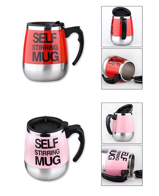 Self Stirring Coffee Mug - AroundTheWineCooler