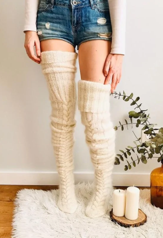 Winter Knee Socks