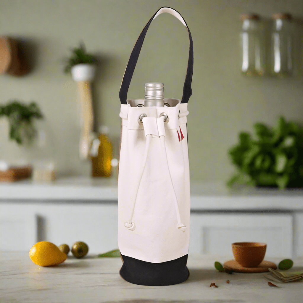Single Bottle Wine Champagne Bag - AroundTheWineCooler
