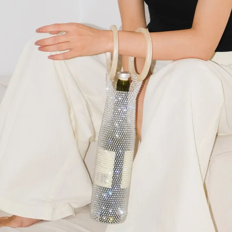 Diamond Wine Bag Bottle Gift - AroundTheWineCooler