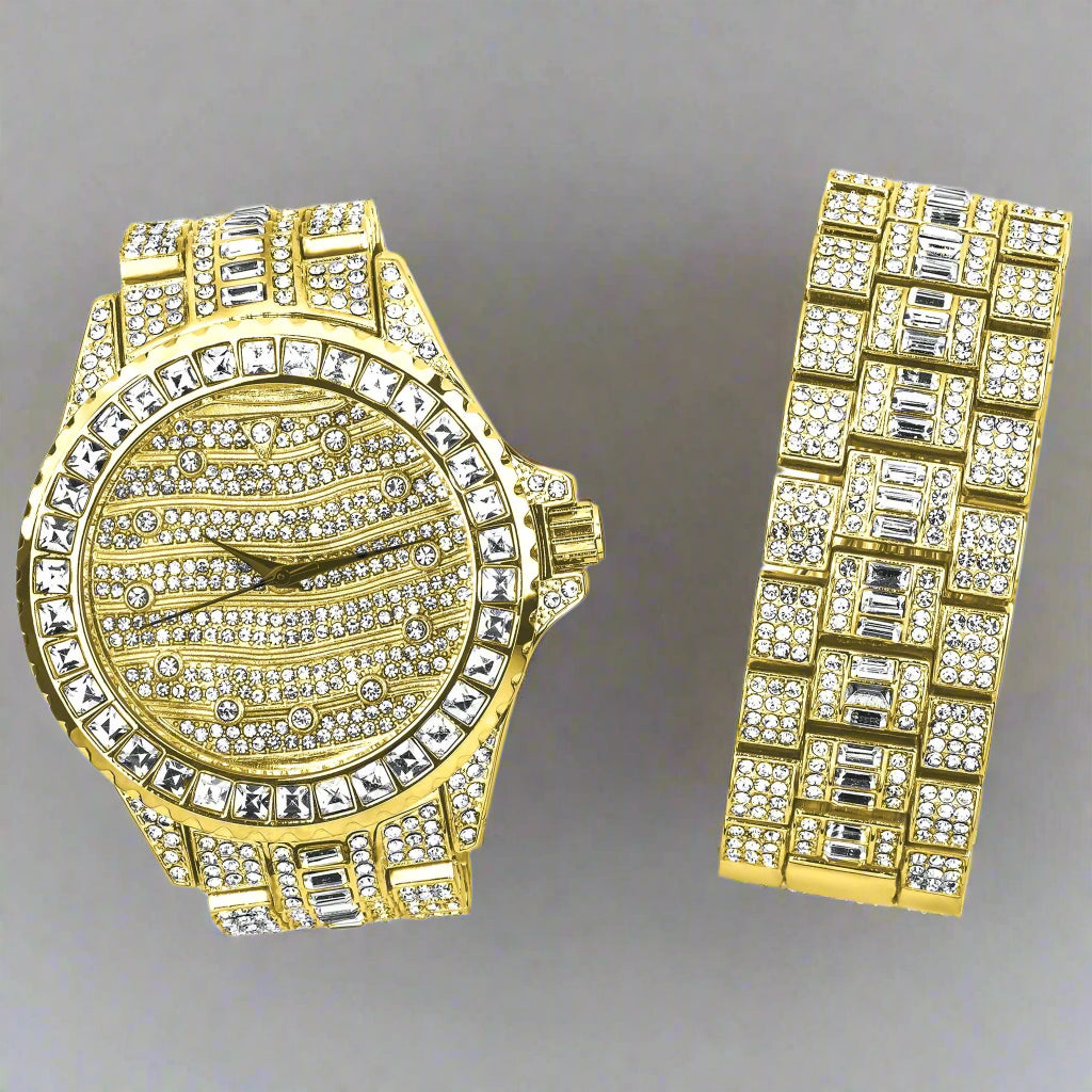 MONARCH Bling Master Watch Set | 530112 - AroundTheWineCooler