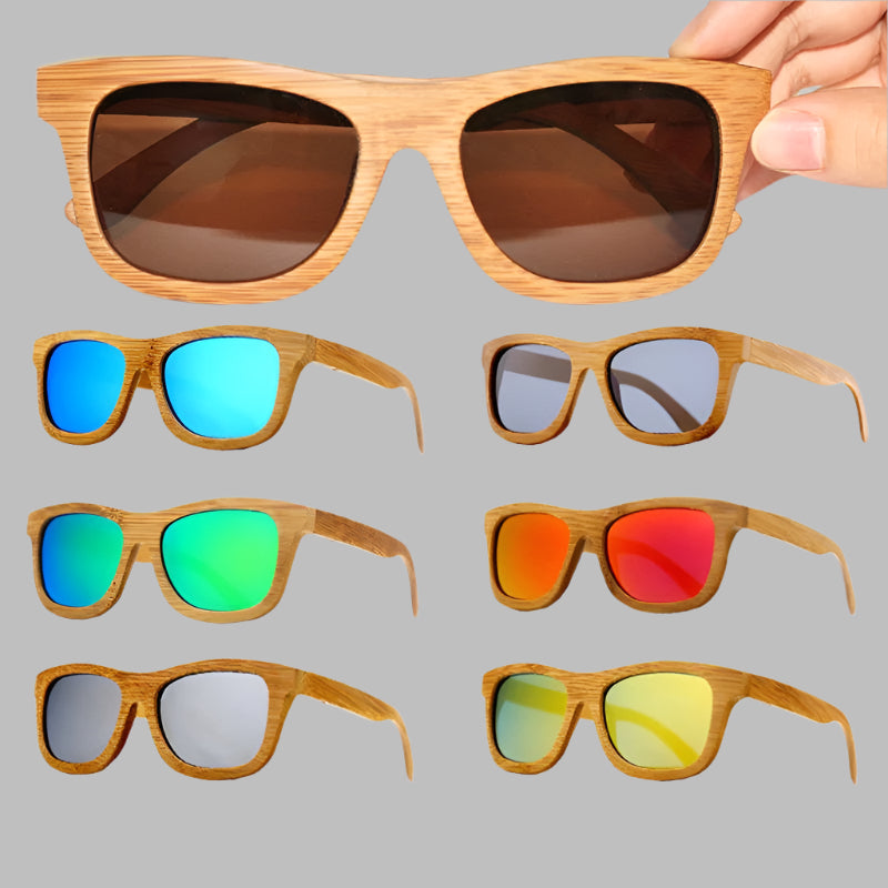 Bamboo Sunglasses - AroundTheWineCooler