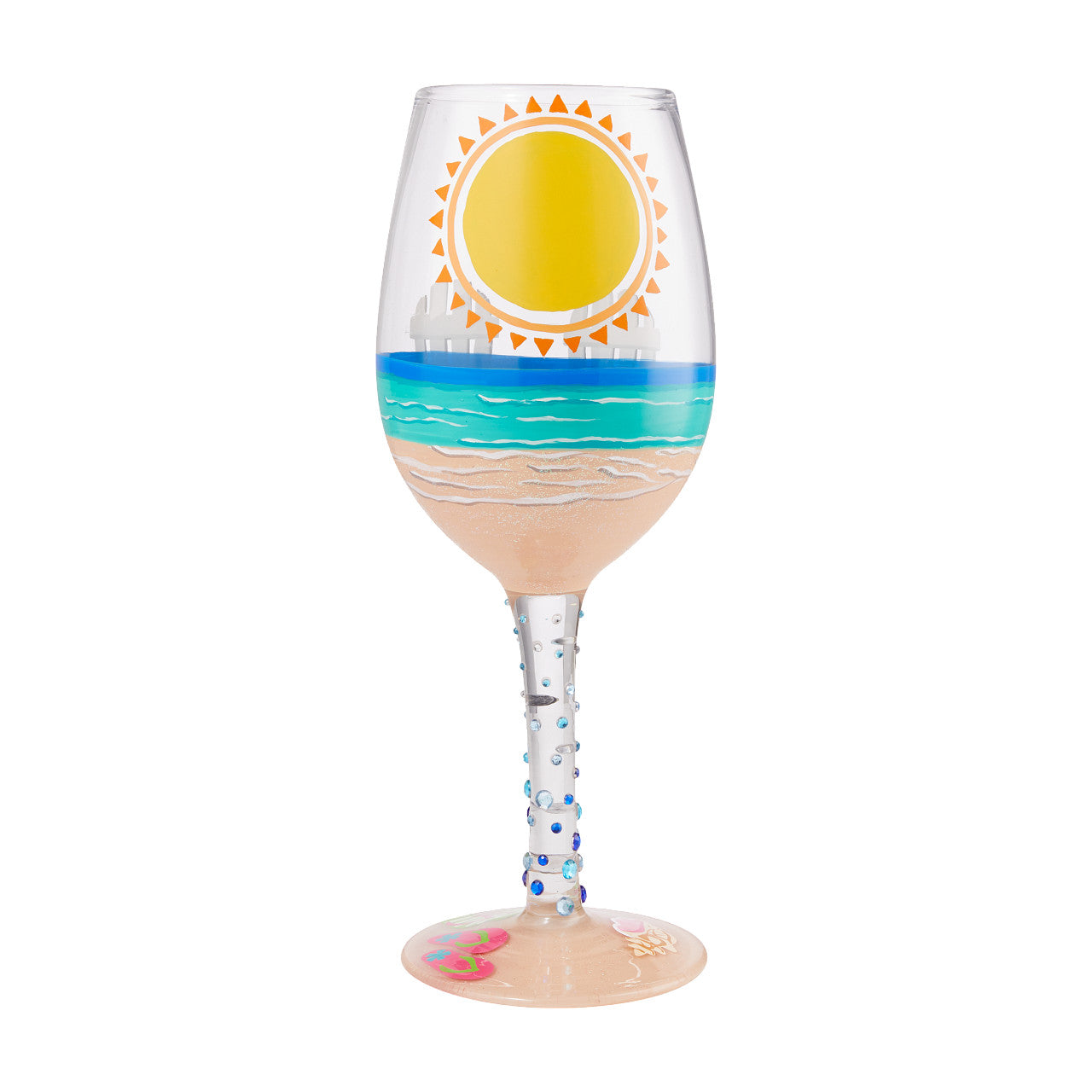 Sun on the Beach Wine - Lolita -Hand-Painted