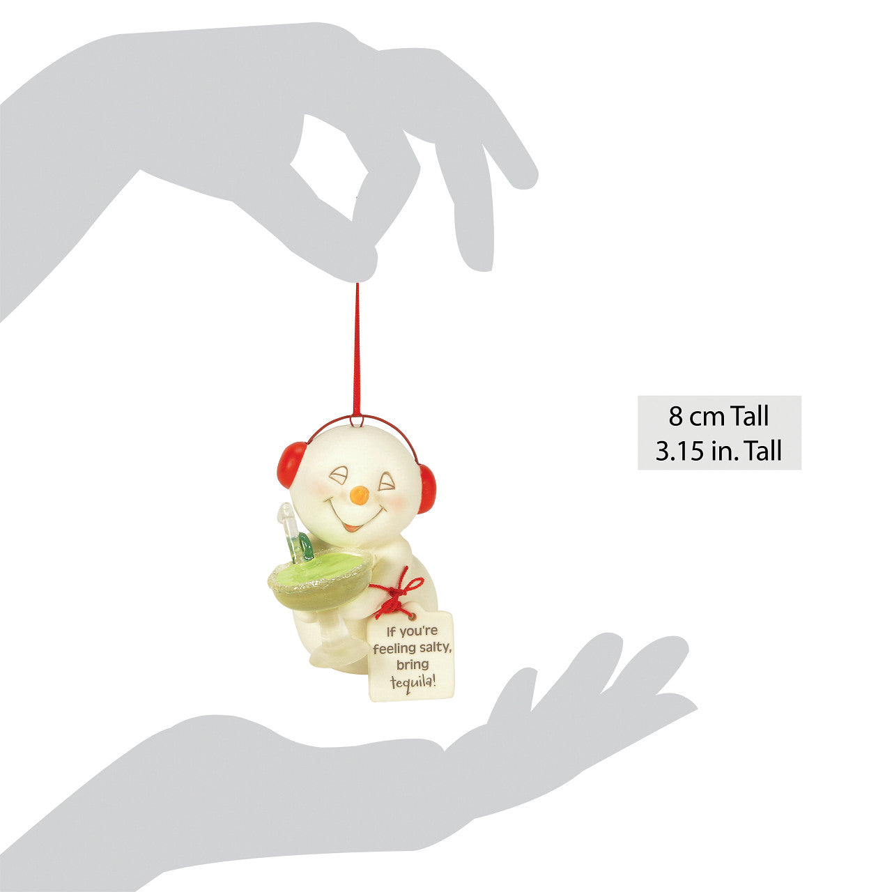 Feeling Salty Tequila ornament- Holiday Ornament