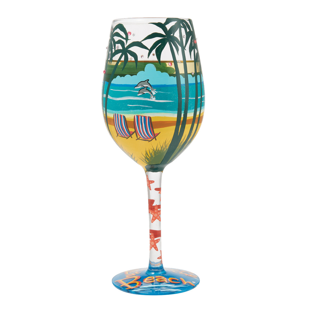Forever at the Beach Wine - Lolita -Hand-Painted