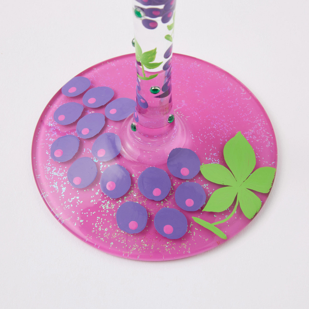 Life is Better with Wine Glass- Lolita -Hand-Painted