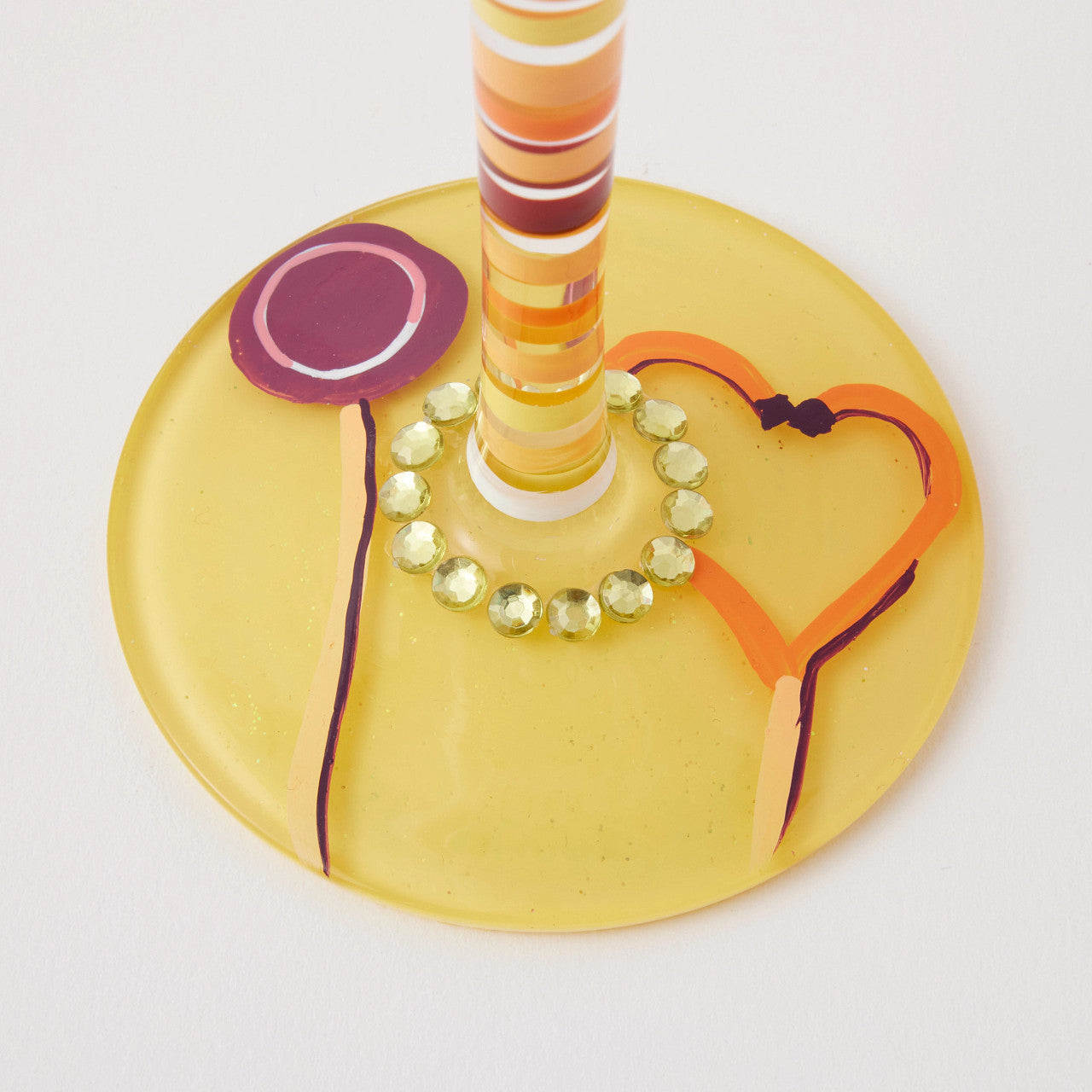 Best Nurse Ever Wine Glass - Lolita -Hand-Painted