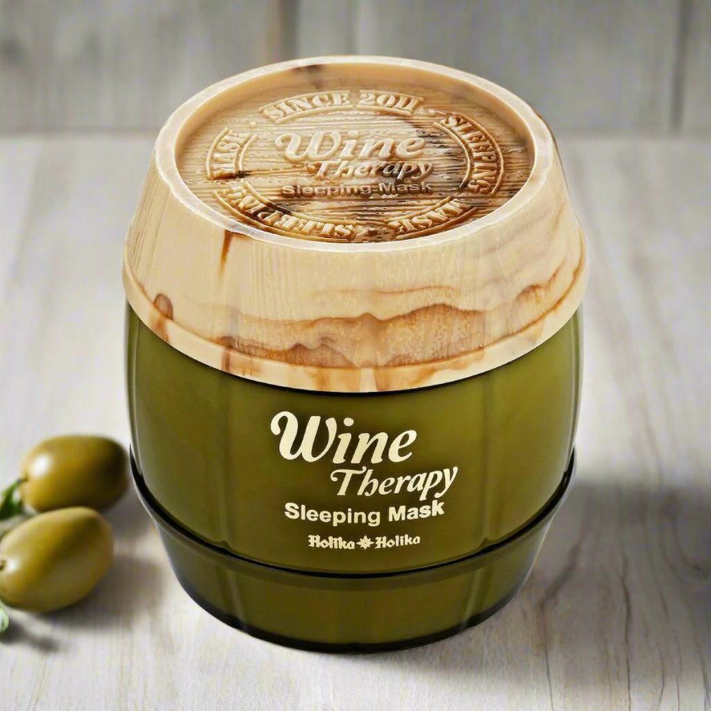 Moisturising Overnight Mask Holika Holika Wine Therapy White Wine (120 - AroundTheWineCooler