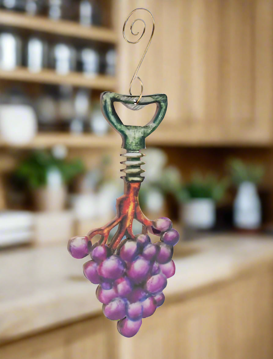 Corkscrew Grape Vine Ornament #9965 - AroundTheWineCooler