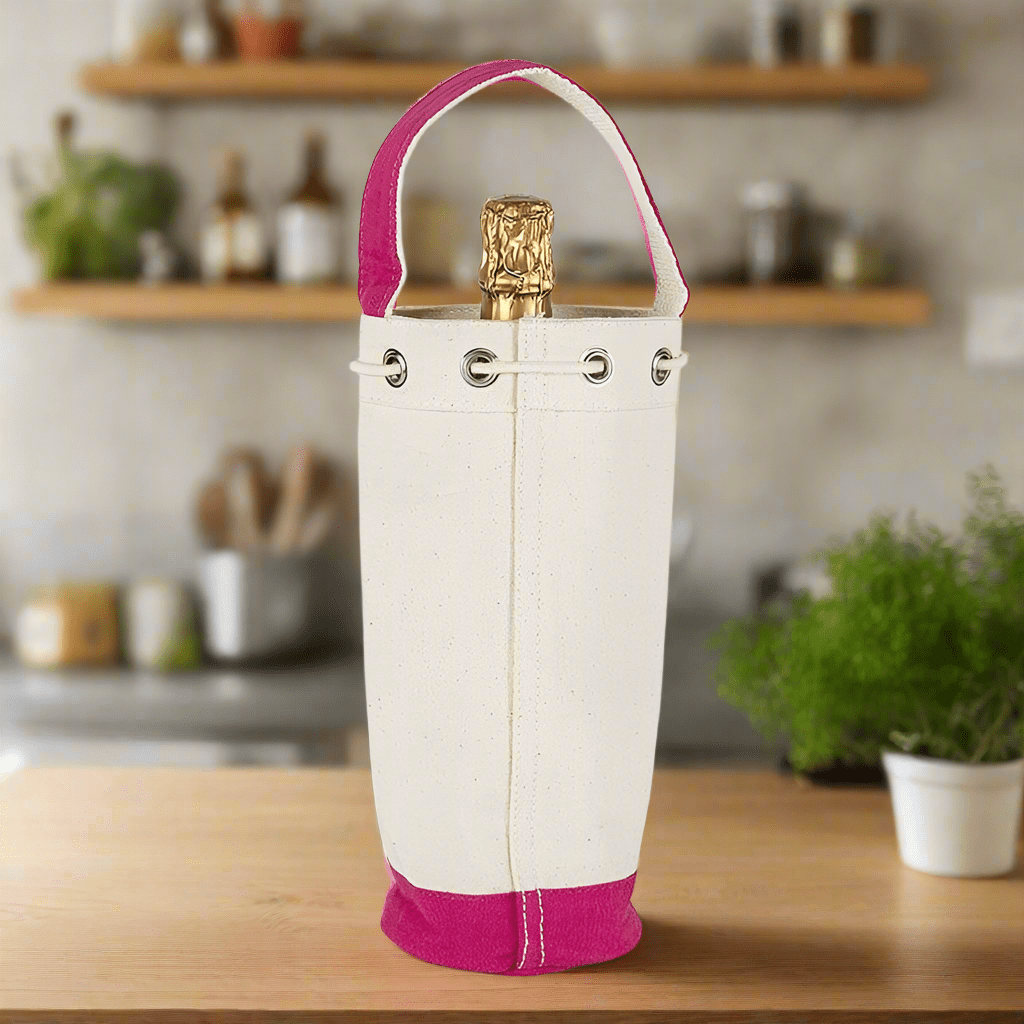 Single Bottle Wine Champagne Bag - AroundTheWineCooler