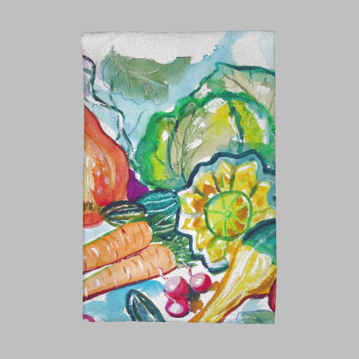 Betsy Drake KT847 Still Life Kitchen Towel - AroundTheWineCooler