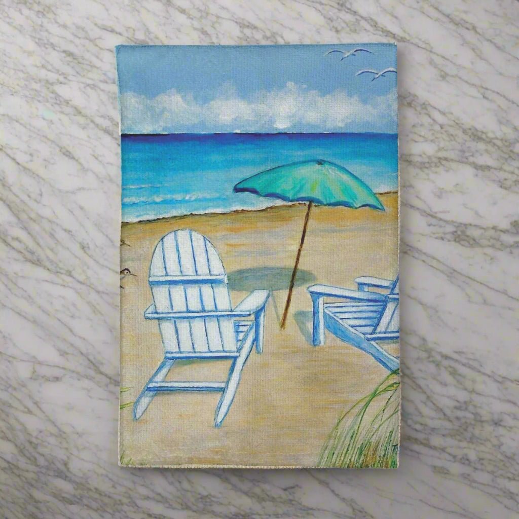Betsy Drake KT997 Adirondack Kitchen Towel - AroundTheWineCooler
