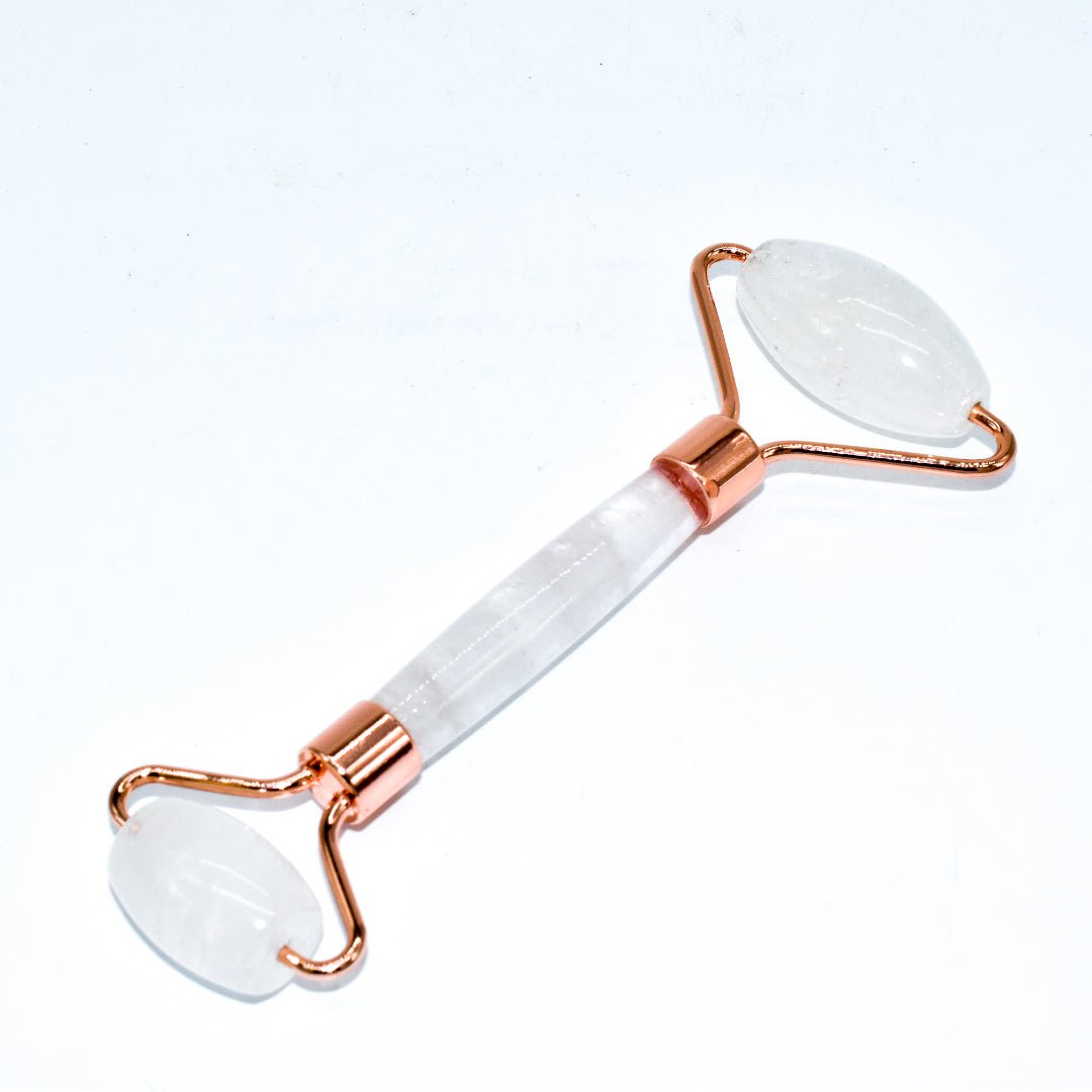 Copper & Crystal Face Roller - Massager - AroundTheWineCooler