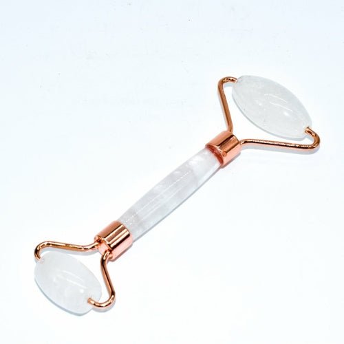 Copper & Crystal Face Roller - Massager - AroundTheWineCooler