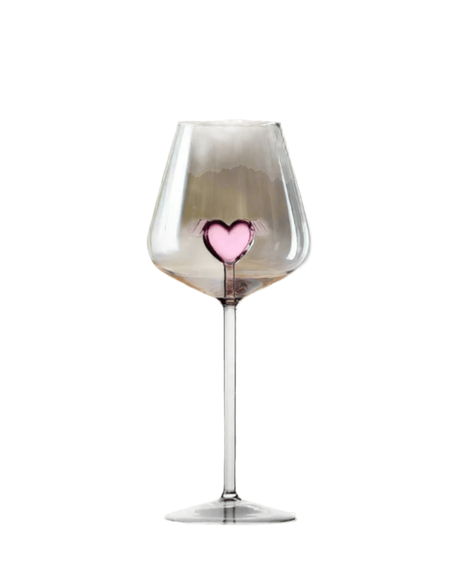 Heart Wine Glass - AroundTheWineCooler