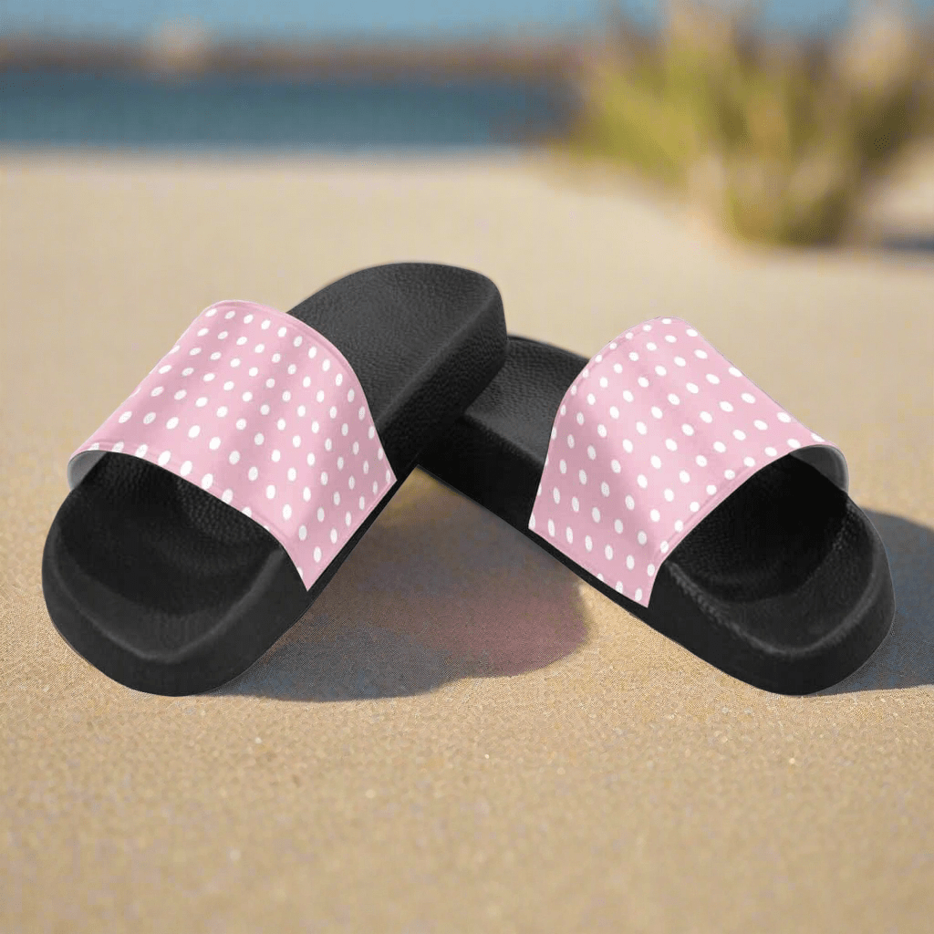 Womens Slide Sandals - AroundTheWineCooler