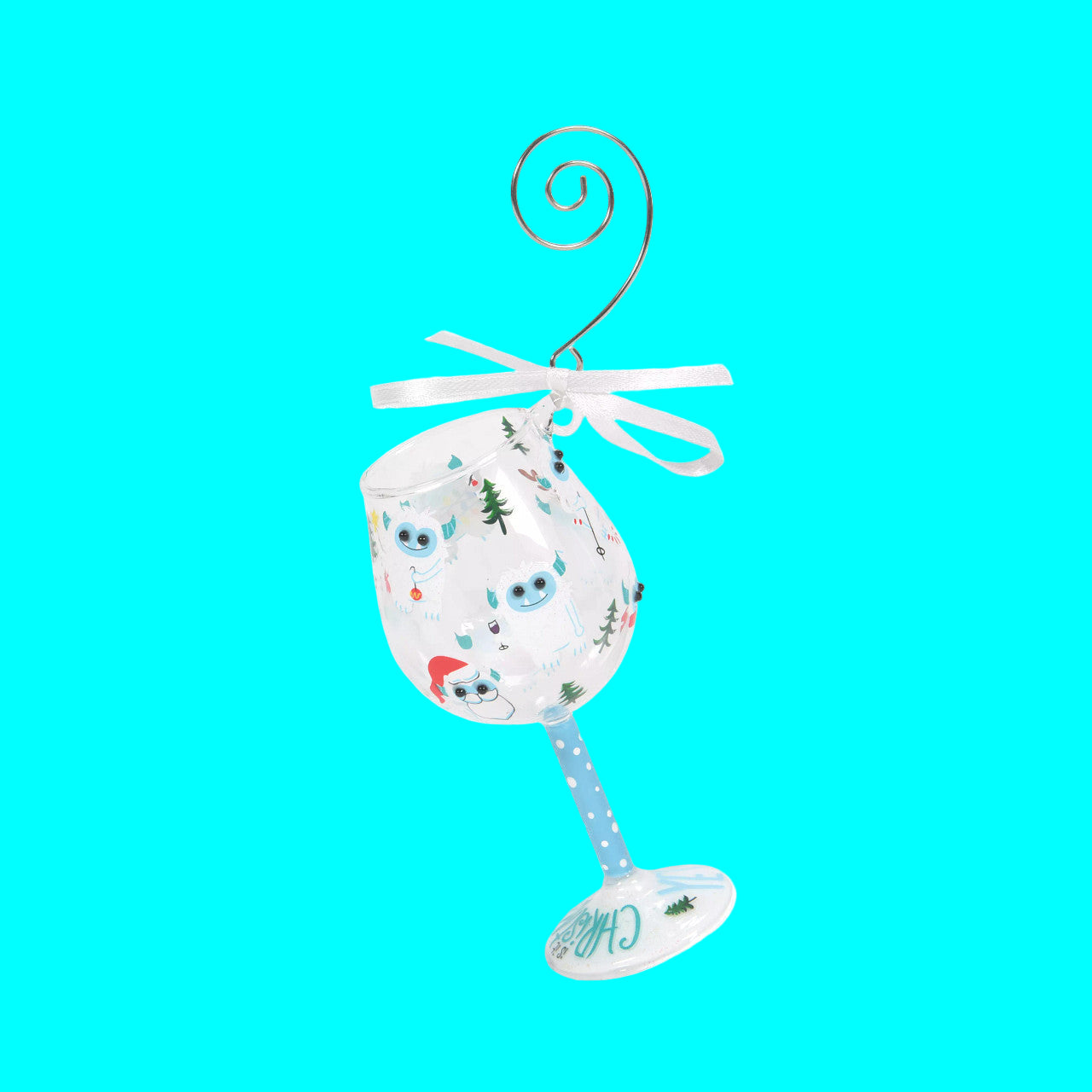 Lolita Is It Christmas Yeti - ornament- Holiday Ornament