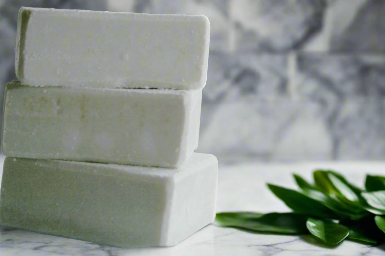 Peppermint Eucalyptus Shampoo Bar with Horsetail - AroundTheWineCooler
