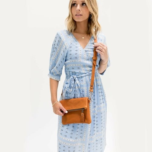 Foldover Crossbody Clutch - AroundTheWineCooler