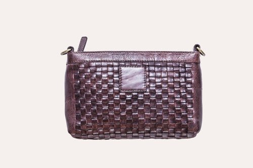 Weaved Crossbody - AroundTheWineCooler