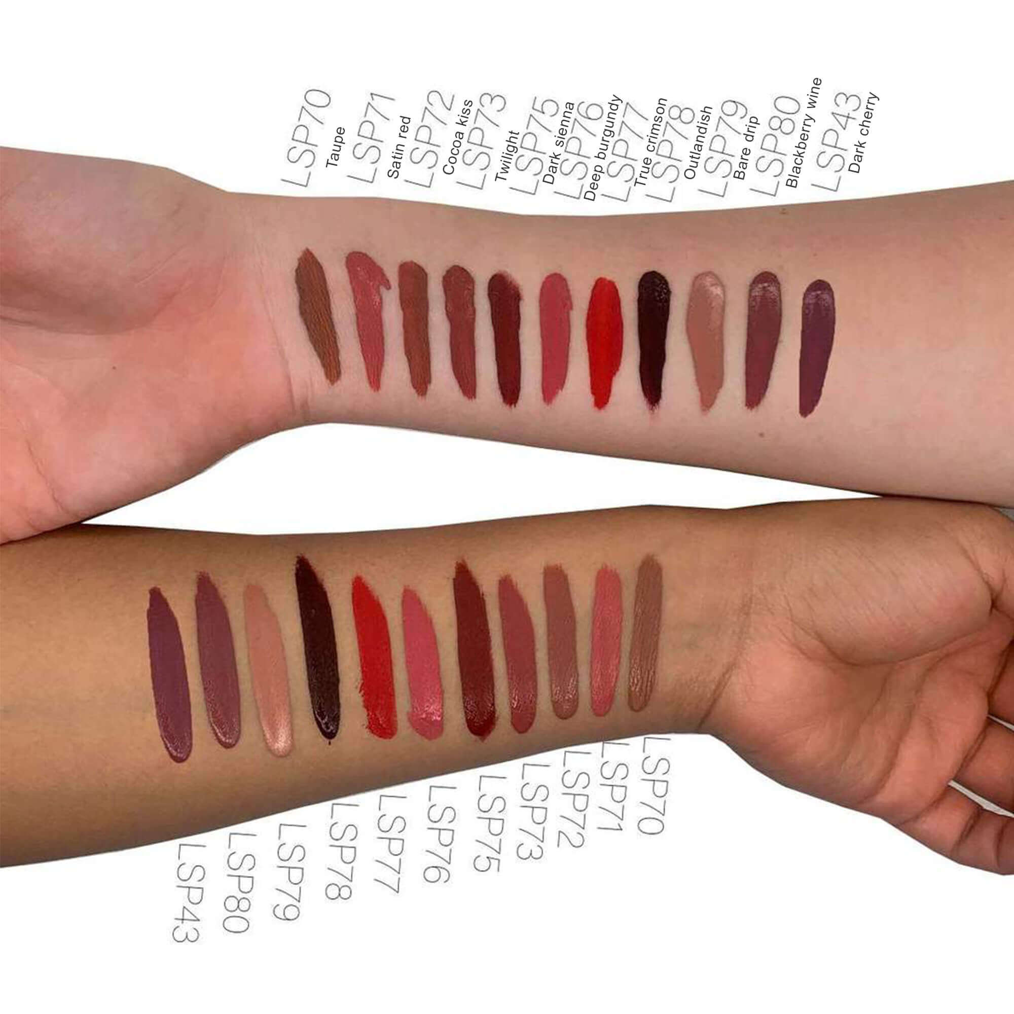 Matte Lip Stain - Blackberry Wine - AroundTheWineCooler