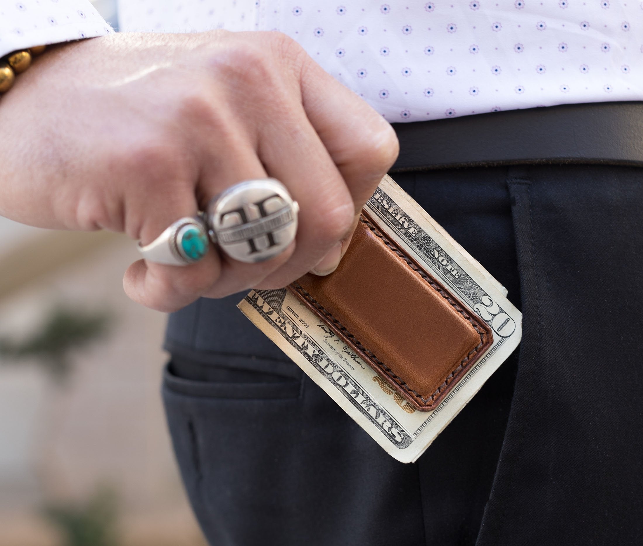 Magnetic Money Clip - AroundTheWineCooler