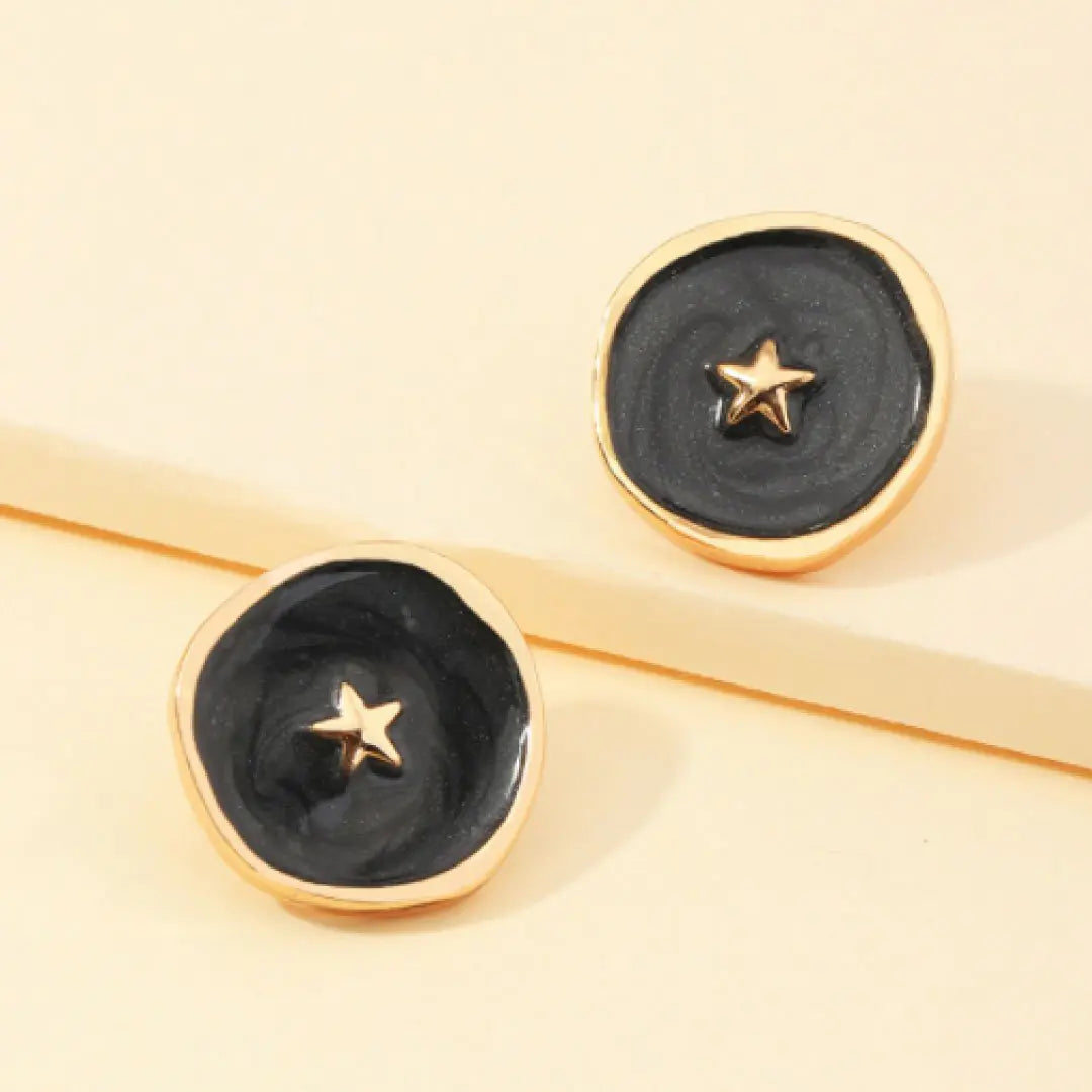 Astral Earrings Black