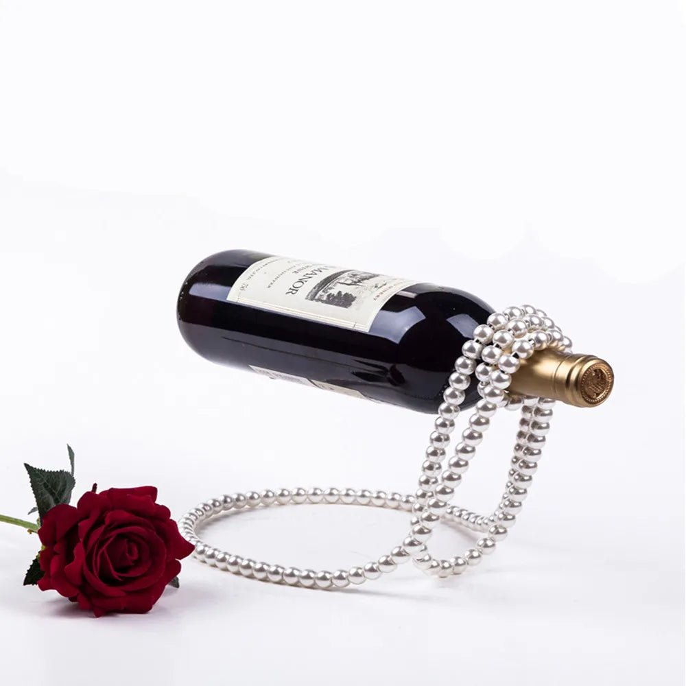 Creative Pearl Necklace Wine - AroundTheWineCooler