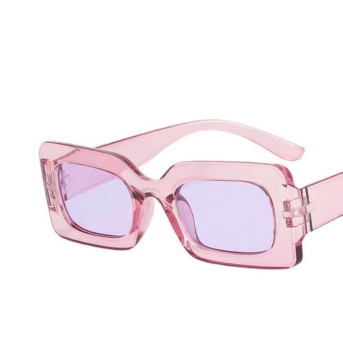 New Vintage Rectangle Sunglasses - AroundTheWineCooler