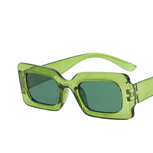 New Vintage Rectangle Sunglasses - AroundTheWineCooler