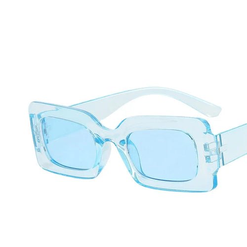 New Vintage Rectangle Sunglasses - AroundTheWineCooler