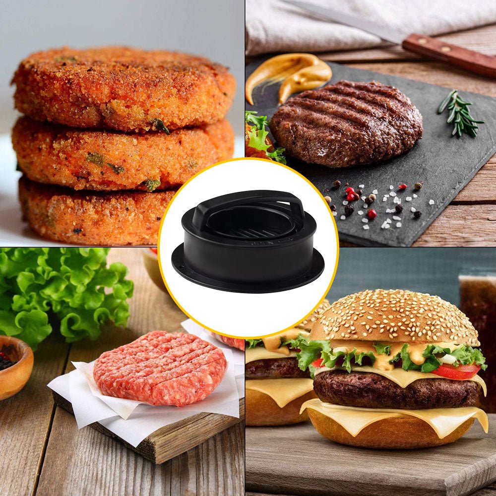 Round Hamburger Meat Press Maker - AroundTheWineCooler